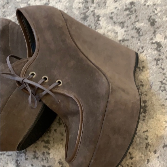 Stuart Weitzman Platform Booties sz 10 - Picture 4 of 6